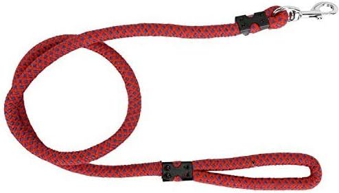 PetSutra Dog Rope Leash Red, Brass Hook (1.64mtr, 15mm)