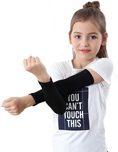 Newbyinn UV Sun Protection Cooling Arm Sleeves for Kid Child Baby