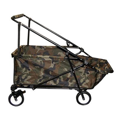 Impact Canopy Folding Utility Wagon, Collapsible, All Terrain Beach Wagon, Momentum, Camo