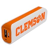NCAA Clemson Tigers APU 1800GS USB Mobile Charger, White
