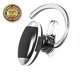 Bluetooth Earpiece,0.2oz Mini Bluetooth 4.0 Handsfree Wireless Earbuds with microphone 8H talking time for Work Exercise Sport Earpiece Earphones By SHareconn (Black+white)