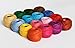 LE PAON Soft 10g Cotton Balls Rainbow Colors of Size 8 Perle/pearl Cotton Threads for Crochet, Hardanger (Suit 7) (Pack of 16)