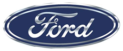 Chroma 41701 Ford Blue Oval Aluminum Domed Bendable Decal Emblem 2