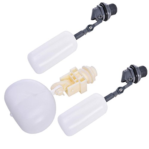 3 Pcs Float Ball Valve for Water Tank Fish Aquarium Adjustable Leveler Replacement Livestock Drinker Bowl Ball Feeder by OBANGONG