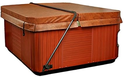 Blue Wave Cover Lift For Spa Hot Tub Easy Lifter Low Mount Powder Coated Steel Square Or Rectangular Spas Up To 8 Radius One Year Warranty