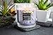 Aromascape 3-Wick Scented Jar Candle, Lavender & Vanilla