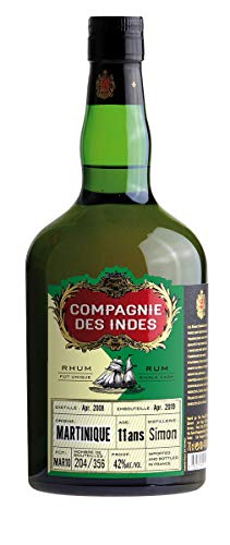 Compagnie des Indes Martinique Rum 11 ans 42% Vol. 0,7 l + GB
