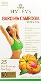 HYLEYS Tea Garcinia Cambogia Green Tea, 25 Count (Pack of 12)