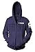 Dragon Ball Z Capsule Corp Trunks Military Style Purple Adult Zip Hoodie