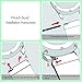 Cooldot 20mm Quick Release Nylon Sport Loop Smartwatch Replacement Strap Bands with Adjustable Closure, Compatible with Galaxy Watch Active 40mm/Galaxy Watch 42mm/Gear S2 Classic (Seashell)