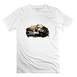 QDYJM Men's F1 The Legend Ayrton Senna Quotes T-shirt - L White