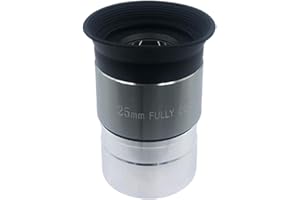 25mm Telescope Eyepiece Full Metal Construction Wide Field of View for Astronomy
