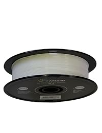 Filamento PLA para impresora 3D, blanco, 1,75 mm, carrete de 1 kg, 2,2 lb, precisión dimensional +   0,03 mm