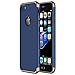 RANVOO iPhone 7 Case, Slim Fit Thin Hard Stylish Cover 3 in 1 Detachable Case, Blue [Clip-ON Series]