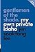 Gentlemen of the Shade: My Own Private Idaho (Pop Classics Book 7) by Jen Sookfong Lee