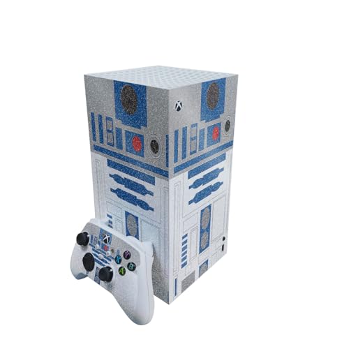 Glossy Glitter Gaming Skin Compatible With Microsoft Xbox Series X Digital Edit…