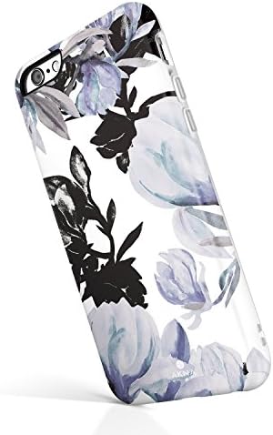 iPhone 6 Plus/6s Plus case for girls, Akna Collection Flexible Silicon Cover for both iPhone 6 Plus &amp; 6s Plus [Elegant Magnolia](711-U.S)