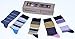 Socks n Socks - Men's 5-pair Striped Luxury Turkish Cotton Dress Socks Gift Box