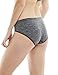 Kalon 6 Pack Women's Hipster Brief Nylon Spandex Underwear (Small, Winter)