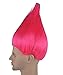 Colorful Pointy Troll Cosplay Costume Wig Collection, Multiple Color Options, Unisex, Adult & Kids Sizes