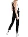 HaoDuoYi Womens Casual Bib Overall Sleeveless Long Jumpsuits