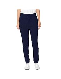 Hanes de la dama Slub Jersey bolsillo pantalones, XL, Marino