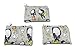Finex - Set of 3 - My Neighbor TOTORO Foldable Reusable Tote Recycle Shopping Bag in a mini Tote - lightweight portable large capacity