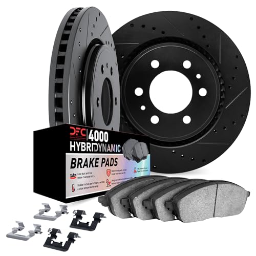 Dynamic Friction Company Front Brake Kit Fits 1987-1989 Dodge Raider, Mitsubish…