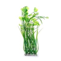 Kocome Artificial Aquarium Plant Butterfly Shape Grass Ornament for Aquarium Fish Tank (Green)