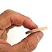 1.5 Inch Wooden Tags Round Wooden Circles with Hole for DIY Decoration, 100 Pcs