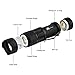 AR happy online 5 Pack AR-100 LED Flashlight, 3 Light Modes, Water Resistant, Mini Zoomable Flashlight Torch with Clip for Indoor, Outdoor, Camping, Hiking and Cycling