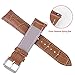 Vetoo Leather Watch Bands, 24mm 22mm 20mm 18mm 16mm Quick Release Classic Genuine Leather Replacement Strap, Wristband for Men and Women