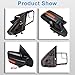 ECCPP Tow Mirror Replacement fit for 2004-2014 for Ford for F150 Towing Mirror with Power Control Heated Manual Folding Reflector Passenger Side
