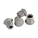 DMI Walker and Cane Replacement Tips for Stability, 1 Inch, Gray, 4 Count