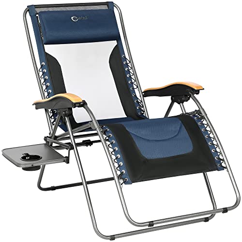 PORTAL Zero Gravity Chair, Oversized, Blue-1 Pack