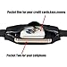 AOOK Running Belt Waist Pack, Zipper Design/Transparent Touch Screen Window/Headphone Jack Fit for iPhone Xs Max, XR, XS/X, 8/7/6s Plus, 8/7/6/SE, Samsung Galaxy S10/S9/S8 Plus/No (5.5inch Black)