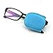 12pcs Eye Patch For Children，Pure Cotton Amblyopia Eye Patch For Glasses,Treat Lazy Eye And Strabismus(blue+pink)