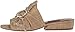 NINE WEST FOOTWEAR Women's LAFAY Linen Slide Sandal