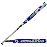 DeMarini 2016 CF8 Insane Fastpitch Bat (-10), Purple/Optic Green/White