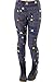 Maxi Womens Pac-Man Cartoon Game 3D Print Design Comfy Funny Ankle Leggings