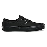 VANS VQ0DBKA Men's Authentic Pro Skate Shoes, Black/Black, 8 D(M) US