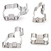 9 PCS Cookie Cutters and Ice Cream Scoop, Prevent Rust Cookies Tool,No Deformation Biscuit Cutter Set for Kids