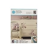 Martha Stewart Crafts Adhesive Silkscreen (8.5 by 11-Inch), 32931 8 Exotic Blossoms Designs