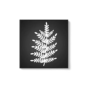 Framed Canvas Wall Art for Living Room, Bedroom Abstract Trees Canvas Prints for Home Decoration Ready to Hang - 16x16 inches