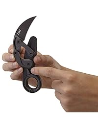 CRKT Provoke Kinematic EDC   Cuchillo de bolsillo plegable, acero D2, bloqueo de seguridad integrado, clip de bolsillo de perfil bajo 4040