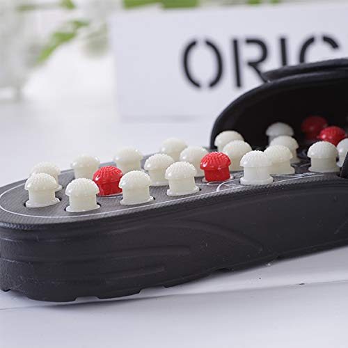 Evaliana Acupoint Rotating Foot Massage Shoes Slippers Sandal Feet Reflexology Acupressure Acupuncture Therapy Medical… - Image 5