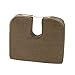 Duro-Med Foam Seat Cushion for Coccyx Support and Better Posture, Camel