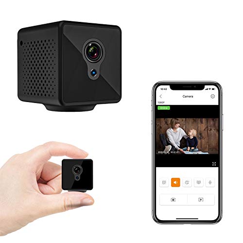 Relohas Mini Spy Hidden Camera, 1080P Spy Camera Wireless Hidden WiFi