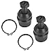 TRQ Front Ball Joint Set Compatible with 1980-1996 Ford Bronco F-150 F-250