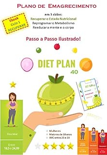 Livro DietPlan40 - Plano de Emagrecimento: Ciclo 1